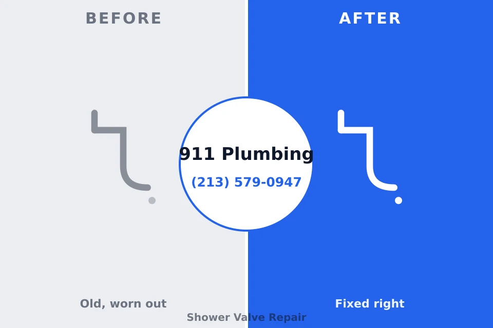 Before and after: plumbing repair Nellieburg, MS